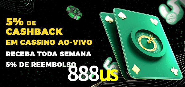 Promoções do cassino ao Vivo 888us